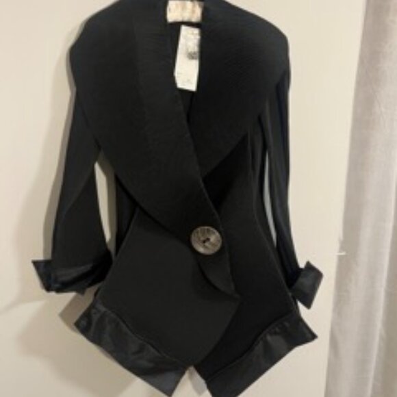 NWT Vintage IPSE New Wave Pleated Blazer Jacket - Picture 8 of 12